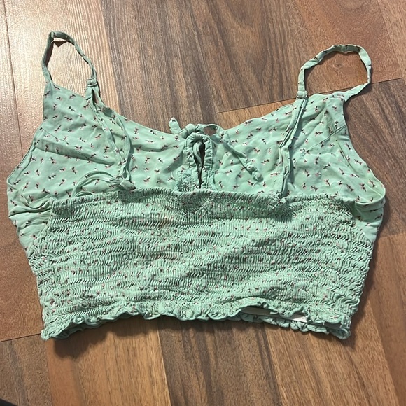 Blue Cherry Blossom Bralette - Picture 3 of 3